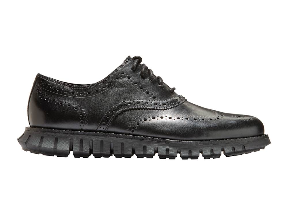 COLE HAAN - ZG RMSTD WINGTIP OX-BLACK/BLACK - C39601