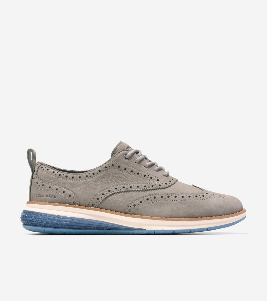 COLE HAAN - OG ENRGYWEAVE WNG OX-IRONSTONE NBK/IVORY - C40679