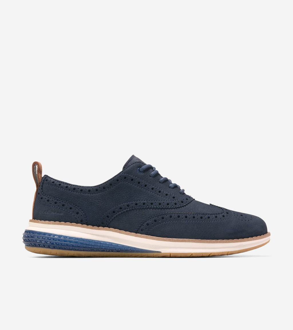 COLE HAAN - OG ENRGYWEAVE WINGTIP OXFORD - NAVY - C40680